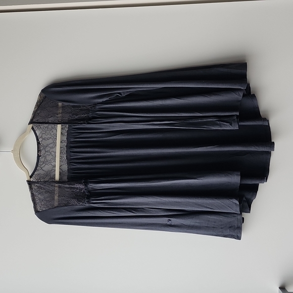 Ella Moss Rayon Lace High Low Open Cardigan - Picture 1 of 7